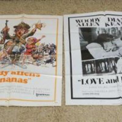 1248	GROUP OF VINTAGE MOVIE POSTERS
