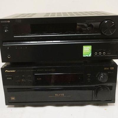 1276	ONKYO & PIONEER ELITE VSK-24TX AMPLIFIERS
