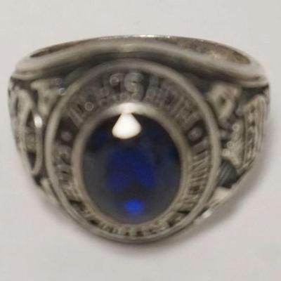 1194	STERLING SILVER MENS HIGH SCHOOL RING
