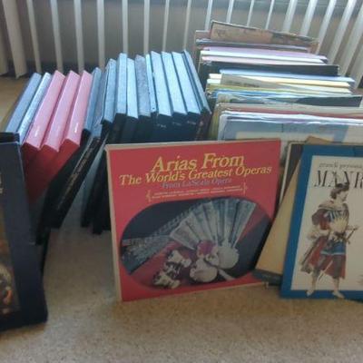 Vinyl Records Classic Collections, Symphony, Opera
