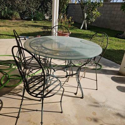 Wrought Iron Patio Set