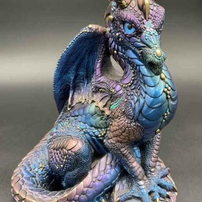 Dragon sculpture Windstone Editions