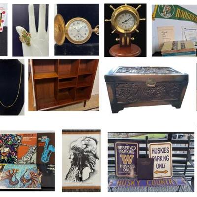 Eclectic Sale from the Same Location as our Designer Clothing & Accessories Sale.  Same Day and Time Pick Up on 2/5 and 2/6!