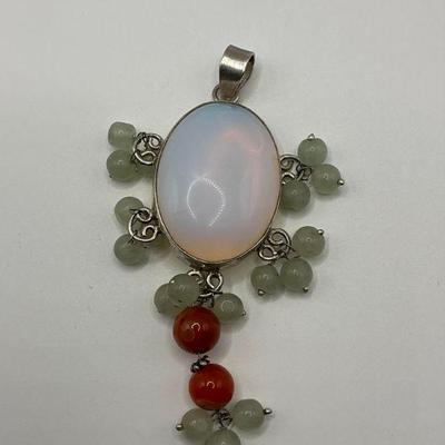 opaline Stone Pendant