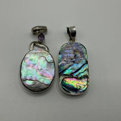 Abalone Sterling Pendants
