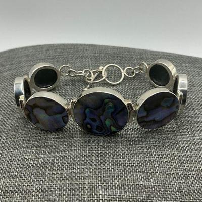 Abalone Sterling Bracelet