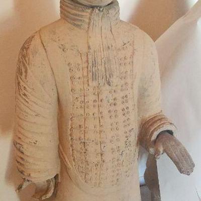 RSN007 - Antique Asian TerraCotta Warrior #2