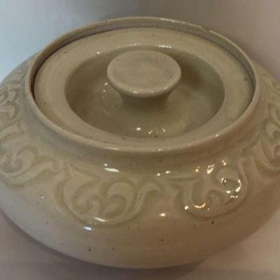 RSN064- Uniquely Hand Crafted Bowl With Lid signed by Artist