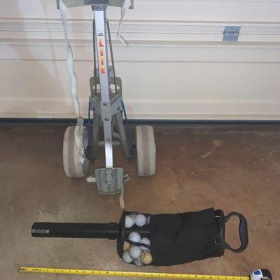 RSN121 Bag Boy Lite and Golf Ball Retriever 