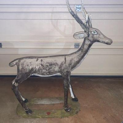 RSN123 Large Concrete Decorative Deer