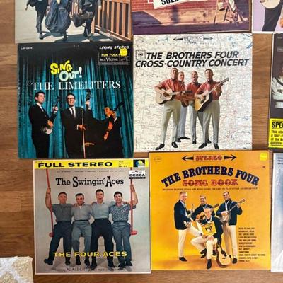 RSN131- Vintage Vinyl Records Lot 