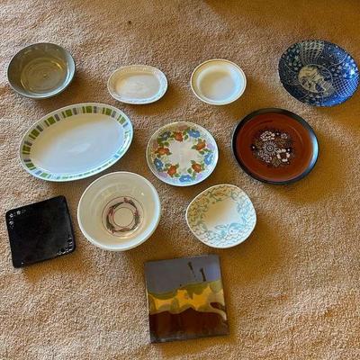 RSN089- Variety Of Platters and Plates - Some Handcrafted & Signed