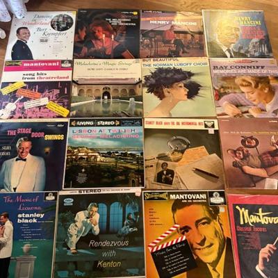 RSN145-Sixteen Vintage Vinyl LOT