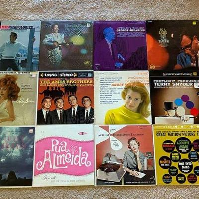 RSN118- More Vintage Vinyl Records - Variety of Records Including Hawaiian