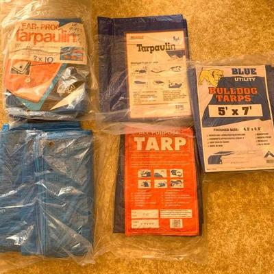 RSN137 Miscellaneous Used Tarps