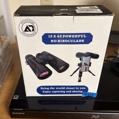RSN201- Sony DVD Player And Binocular Tripod 