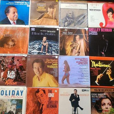 RSN128 - Vintage Vinyl Records 33 RPM LPs