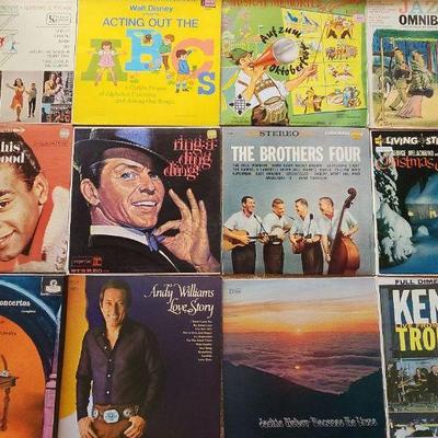 RSN130 - Assorted Vintage Vinyl Records 33 RPM LP's