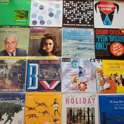 RSN125 - Vintage Vinyl Records More 33 RPM LPs of the '50's and '60's