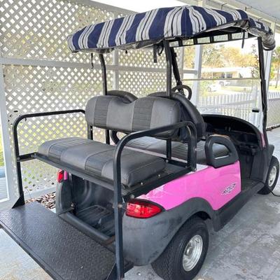 Harley Davidson golf cart