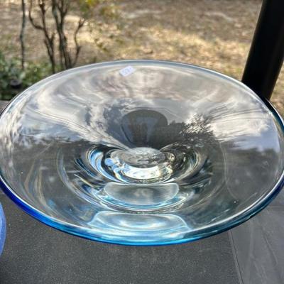 Hand blown bowl