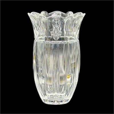 Lot 039  
Block Crystal Tulip Vase