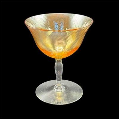 Lot 151   
Fostoria Versailles Yellow Wine Glasses, Two (2)