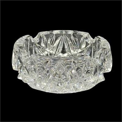 Lot 044   
Lead Crystal Ashtray