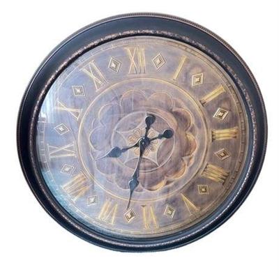 Lot 208  
30" Decorative Wall Clock