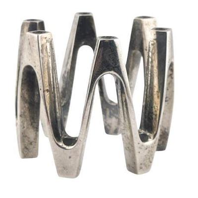 Lot 072   
Dansk Jens Quistgaard Crown Taper Candle Holder, France