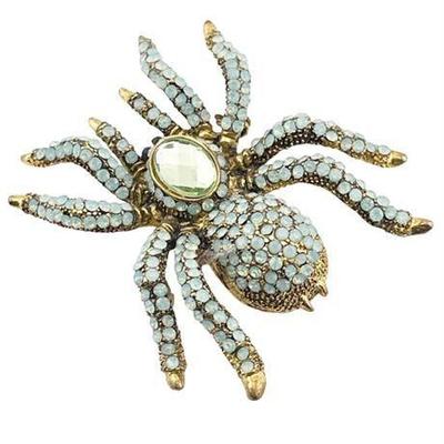 Lot 069   
Rhinestone Tarantula Brooch/Pendant, Large