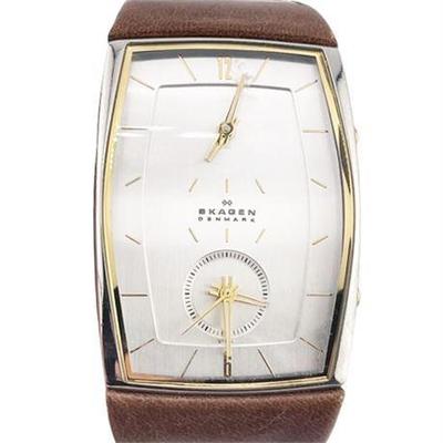 Lot 042   
Skagen Denmark Mens 281LSGLC Wrist Watch