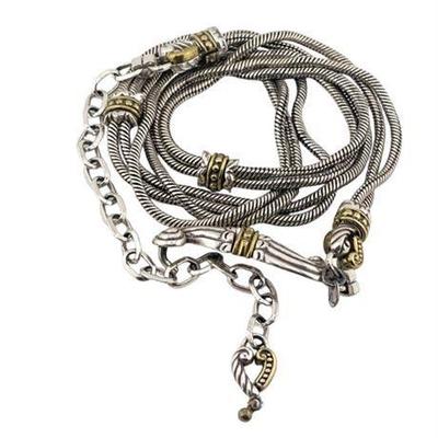 Lot 046   
Brighton Double Snake Chain Belt