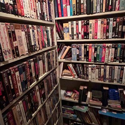 Huge Collection of Vintage and Rare VHS Tapes
