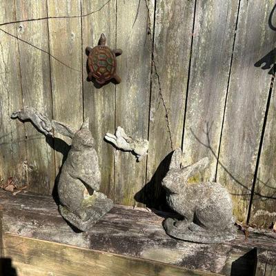 Concrete Lawn Statues 