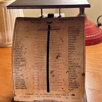 Vintage Kitchen Master Scale 