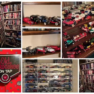 Cartersville Estate Sale - Die Cast Car Collection, NASCAR, VHS Collection