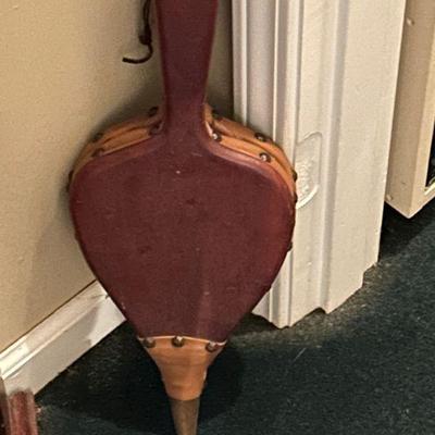 Antique Fireplace Bellows 