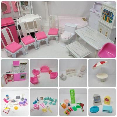 1980-90's Barbie Furniture & Accessories