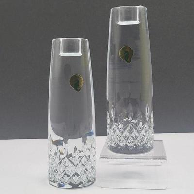 Waterford Lismore Encore Crystal Candle Holder Pillars