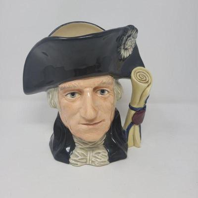 Royal Daulton George Washington Toby Mug 1982