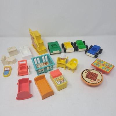 1970's Fisher Price Play Pieces