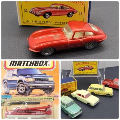 Vintage Lesley Matchbox Cars 