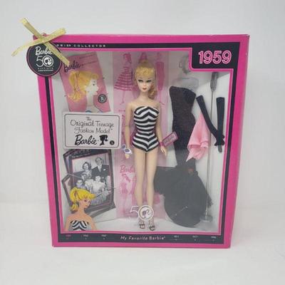 50th Anniversary 1959 Teenage Fashion Model Barbie