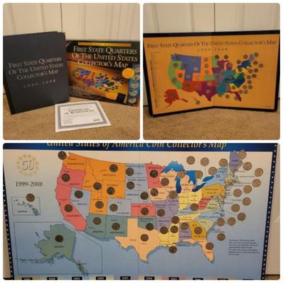 Two Sets - First State Quarters 1999-2008