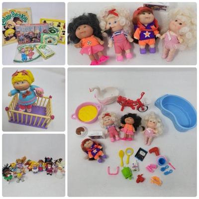 1990's Cabbage Patch Minis, Accessories, Scrapbook, Album