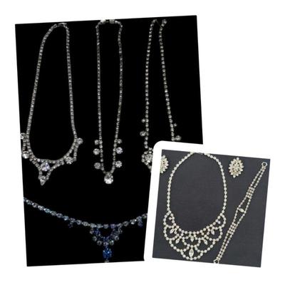 Vintage Sparkle Princess Rhinestone Jewelry