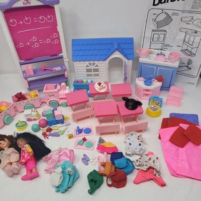 1990's Barbie Kelly Nursery School