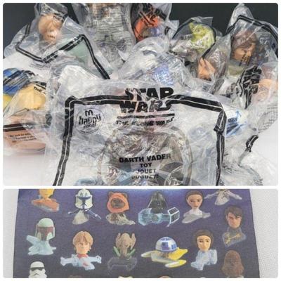 2008 Star Wars Clone Wars McDonald's Happy Meal Toys