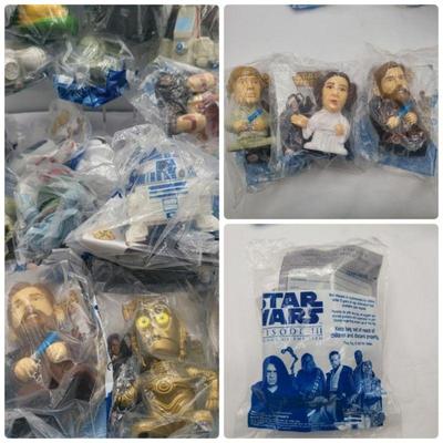 25 Star Wars Ep. III Burger King Toys, 2005 - In Original Packages